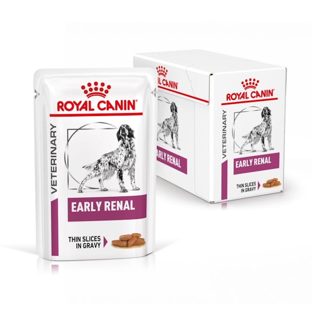 Royal Canin Early Renal - Straccetti in Salsa per Cane 12x100gr Royal Canin Early Renal - Straccetti in Salsa per Cane 12x100gr